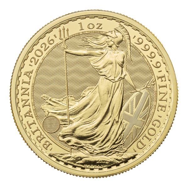 2026 1 oz Great Britian Gold Britannia BU