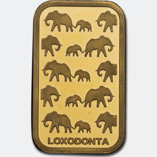 1 OZ GOLD BAR RAND REFINERY