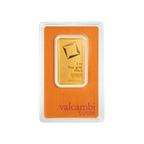 1 OZ GOLD BAR VALCAMBI MATTE FINISH