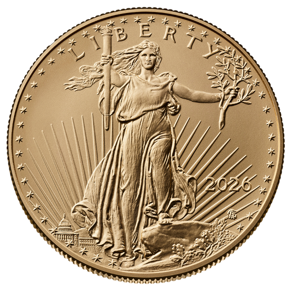 2026 1 oz American Gold Eagle BU