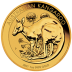 2021 1 oz Australian Gold Kangaroo Coin