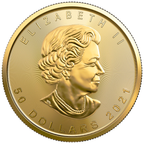 2021 1 OZ CANADIAN GOLD MAPLE LEAF