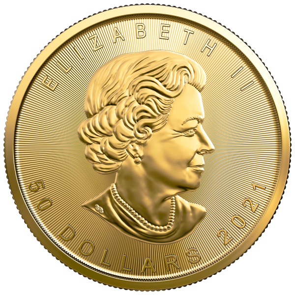 2021 1 OZ CANADIAN GOLD MAPLE LEAF
