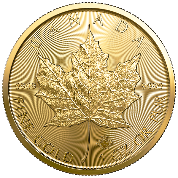 2023 1 oz Canadian Gold Maple Leaf Coin BU