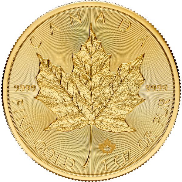 2026 1 oz Canadian Gold Maple Leaf Coin BU