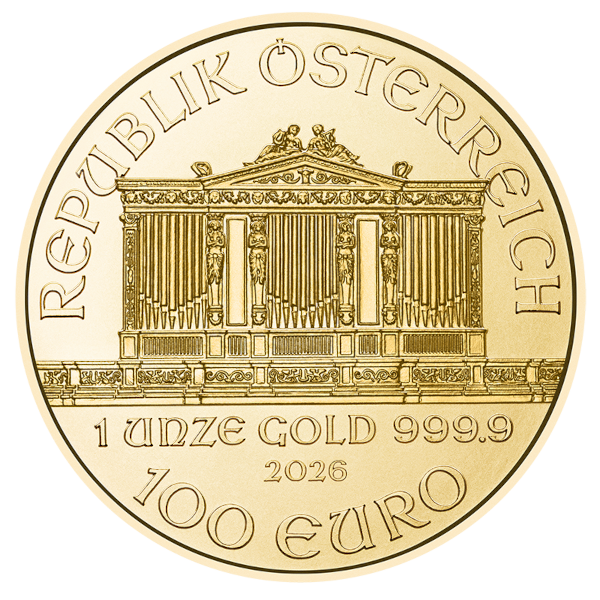 2026 1 OZ AUSTRIAN GOLD PHILHARMONIC
