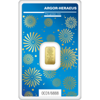 1 GRAM GOLD BAR ARGOR-HERAEUS LUNAR YEAR OF THE RABBIT 2023