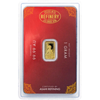 1 GRAM GOLD BAR DIWALI ASAHI MINT