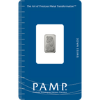 1 GRAM PLATINUM BAR PAMP FORTUNA