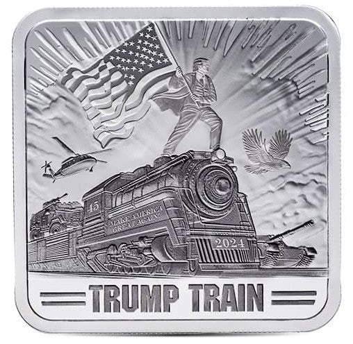 2024 1 oz. Trump Train Silver Bar