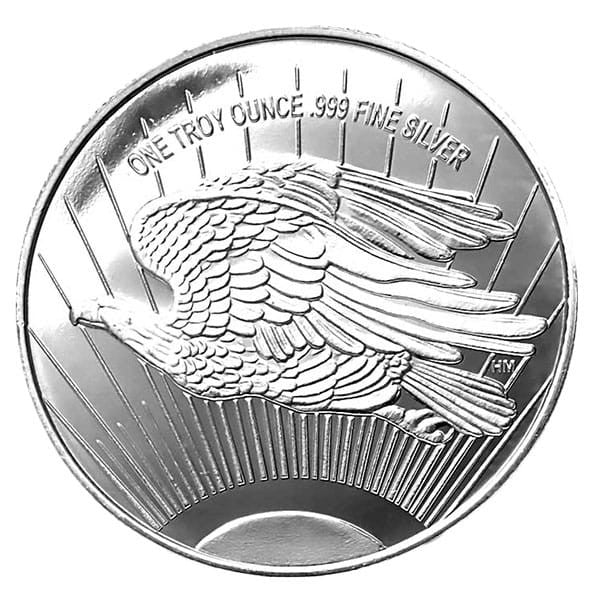 1 oz Saint-Gaudens Silver Round
