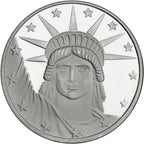 1 oz SilverTowne Lady Liberty Silver Round