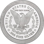 1 oz SilverTowne Morgan Stackable Silver Round