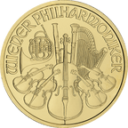 1 oz Austrian Gold Philharmonic Coin (Random Year)