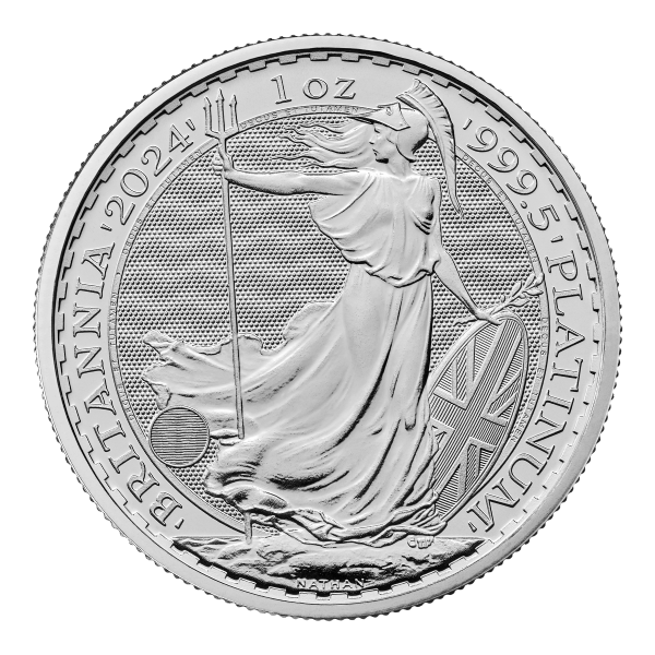 2024 1 OZ GREAT BRITAIN PLATINUM BRITANNIA