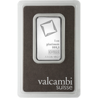 1 OZ PLATINUM BAR VALCAMBI