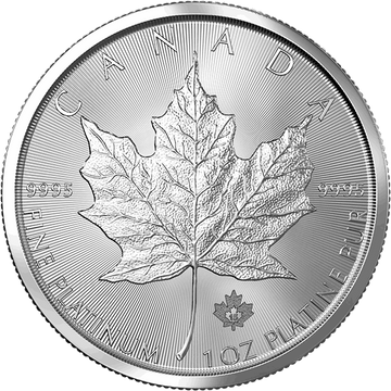 1 OZ PLATINUM CANADIAN MAPLE LEAF