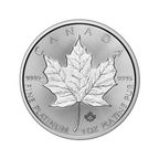 2025 1 OZ CANADIAN PLATINUM MAPLE LEAF