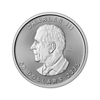 2025 1 OZ CANADIAN PLATINUM MAPLE LEAF