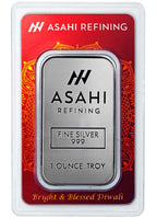 1 Oz Silver Bar Diwali Asahi Mint