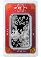 1 Oz Silver Bar Diwali Asahi Mint
