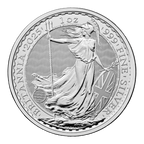 2025 Great Britain 1 oz Silver Britannia BU
