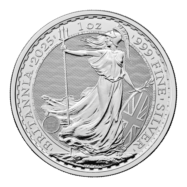 2025 Great Britain 1 oz Silver Britannia BU
