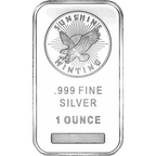 1 OZ SILVER BAR SUNSHINE