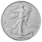2026 1 oz American Silver Eagle Coin BU