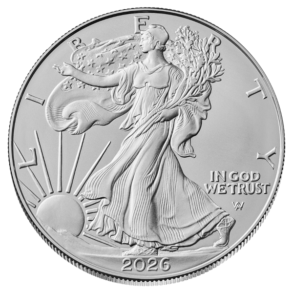 2026 1 oz American Silver Eagle Coin BU