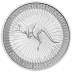 2021 1 oz Australian Silver Kangaroo Coin