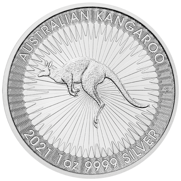 2021 1 oz Australian Silver Kangaroo Coin