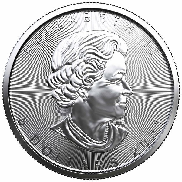 2021 1 oz Canadian .9999 Silver Maple Leaf Coin BU