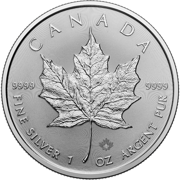 2026 1 oz Canadian Silver Maple Leaf Coin BU