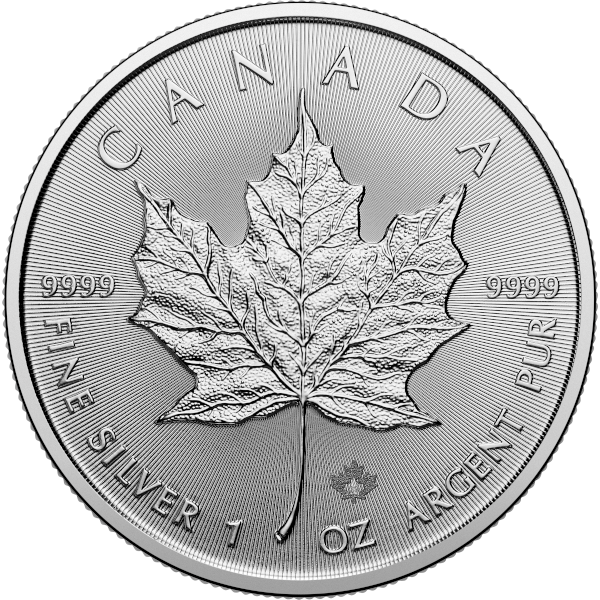 2026 1 oz Canadian Silver Maple Leaf Coin BU