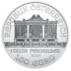 2021 1 oz Austrian .999 Silver Philharmonic Coin