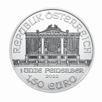 2022 1 oz Austrian Silver Philharmonic Coin BU