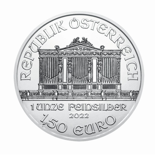 2022 1 oz Austrian Silver Philharmonic Coin BU
