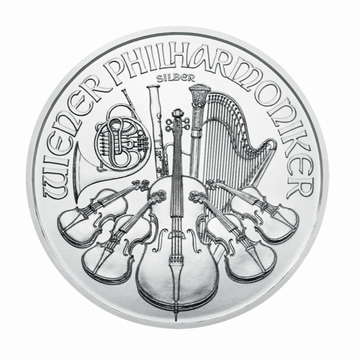 2022 1 oz Austrian Silver Philharmonic Coin BU