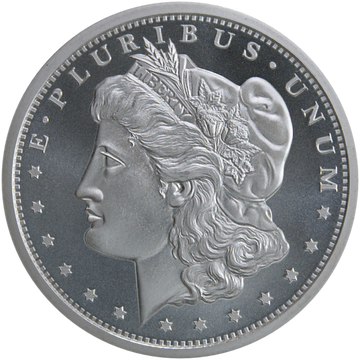 1 OZ SILVER ROUND MORGAN GOLDEN STATE MINT