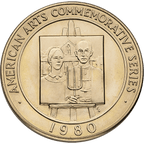 US GOLD ART MEDALLION