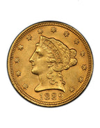 Pre-33 $2.5 Liberty Gold Eagle Coin AU Grade