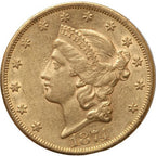 Pre-33 $20 Liberty Gold Double Eagle Coin XF Grade