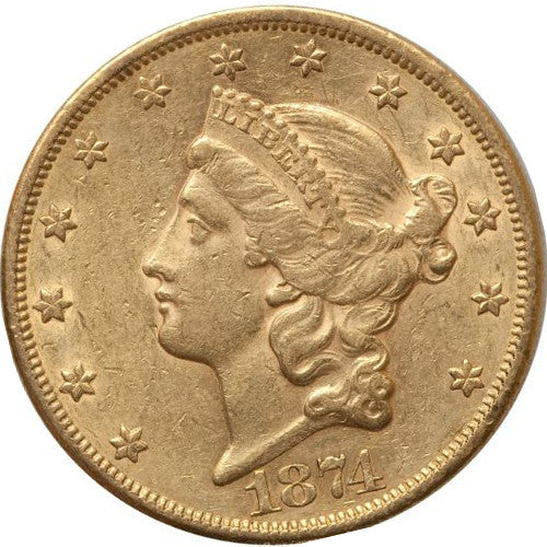 Pre-33 $20 Liberty Gold Double Eagle Coin XF Grade