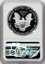 2000-P American Silver Eagle NGC PF70 Ultra Cameo Ron Harrigal Signed