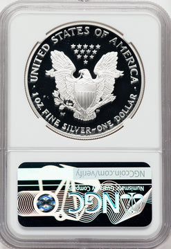 2004-W American Silver Eagle NGC PF70 Ultra Cameo Ron Harrigal Signed
