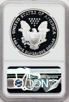 2004-W American Silver Eagle NGC PF70 Ultra Cameo Ron Harrigal Signed