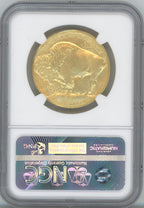 2006 $50 One-Ounce Gold Buffalo First Strikes NGC MS70