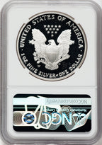 2006-W American Silver Eagle NGC PF70 Ultra Cameo Ron Harrigal Signed
