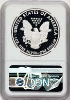 2008-W American Silver Eagle NGC PF70 Ultra Cameo Ron Harrigal Signed